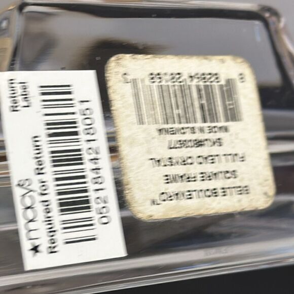 Kate spade New York Belle Boulevard square photo picture frame Crystal NWT - Picture 13 of 14